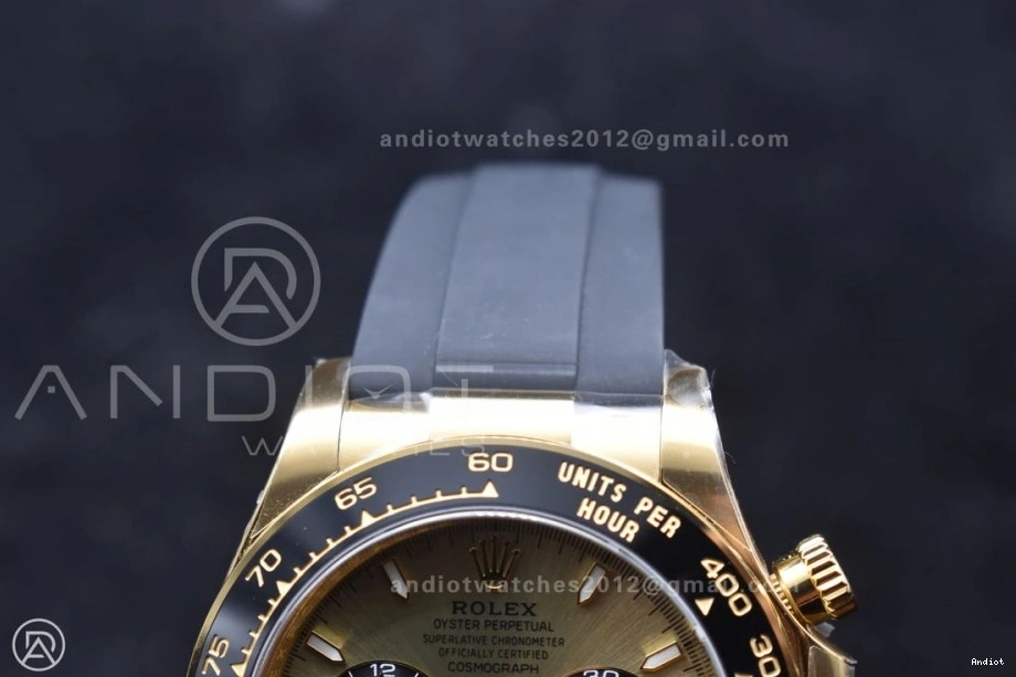Edition Oysterflex 126518 2023 on YG Strap 1:1 Dial SH4131 Clean Daytona Best 0506